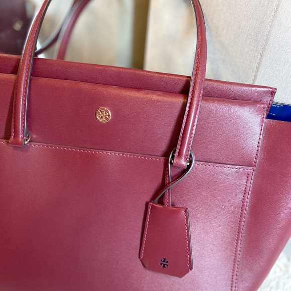 nwt Tory Burch Parker large leather satchel - Picture 2 of 7
